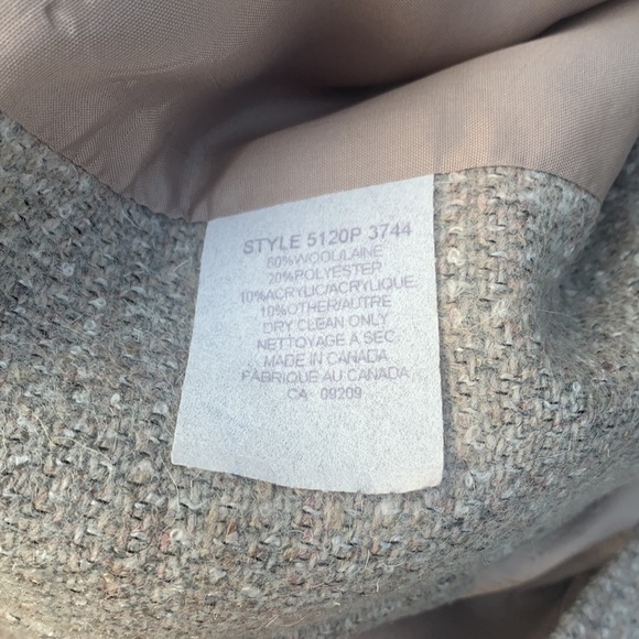 Cleo Petites Lined Wool Blend Blazer Jacket - Picture 6 of 8